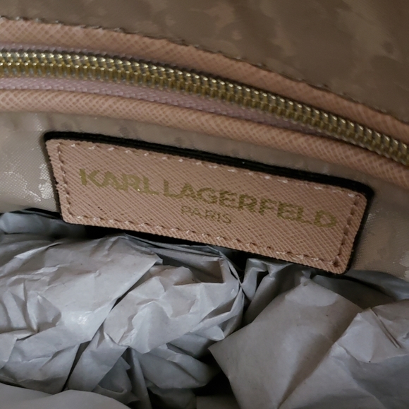 Karl Lagerfeld Paris - textured tote - purse - Picture 8 of 10